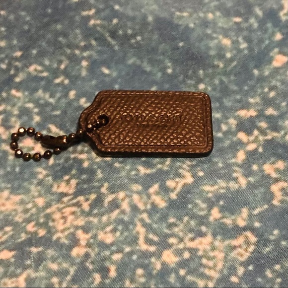 Coach Black Keychain Tag - Picture 11 of 16